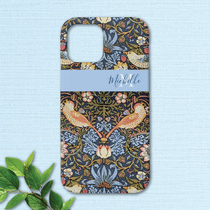 Strawberry Thief Textil William Morris iPhone 12 Pro Hülle