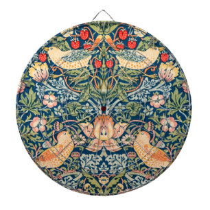 Strawberry Thief (von William Morris) Dartscheibe