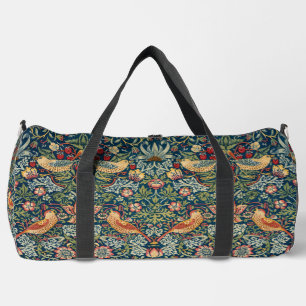Strawberry Thief von William Morris Duffle Bag