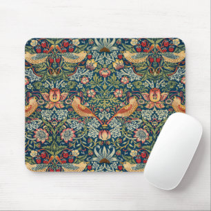 Strawberry Thief von William Morris Mousepad
