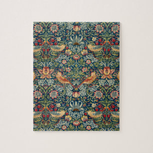 Strawberry Thief von William Morris Puzzle