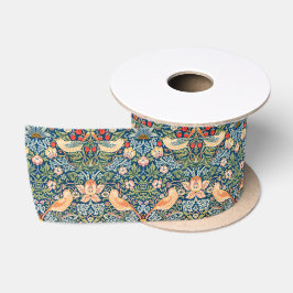Strawberry Thief (von William Morris) Satinband