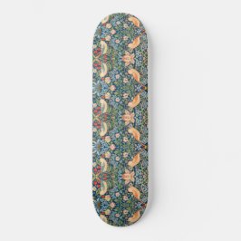 Strawberry Thief (von William Morris) Skateboard