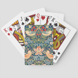 Strawberry Thief (von William Morris) Spielkarten