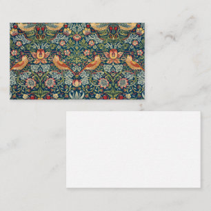 Strawberry Thief von William Morris Visitenkarte