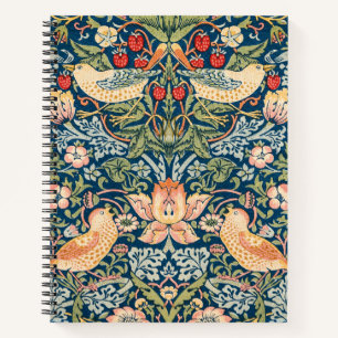 Strawberry Thief, William Morris 1834-1896 -Klein Notizbuch