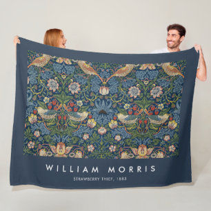 Strawberry Thief William Morris Fleecedecke