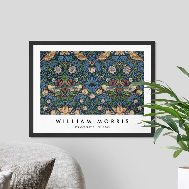 Strawberry Thief William Morris Poster (Von Creator hochgeladen)
