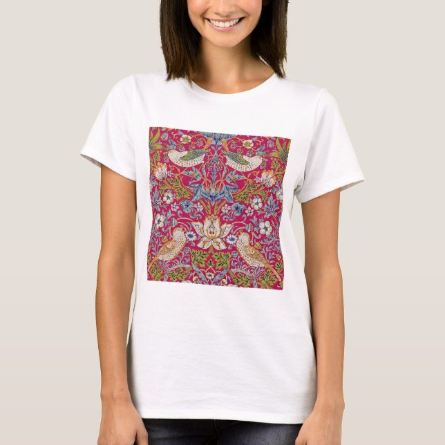 Strawberry Thief, William Morris T-Shirt (Vorderseite)