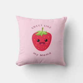 Strawberry Throw Kissen