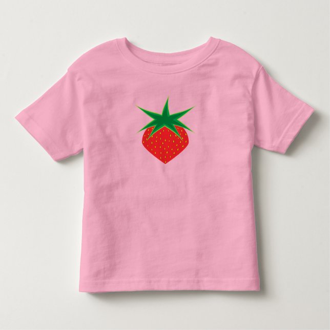 Strawberry Toddler T - Shirt (Vorderseite)