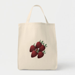 Strawberry Tote Bag Tragetasche