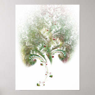 Strawberry Tree Fraktal Poster