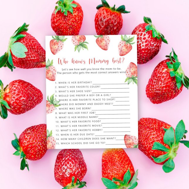 Strawberry - Wer Mami am besten kennt (Von Creator hochgeladen)