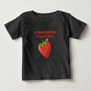 Strawberry Whisperer Baby T-shirt