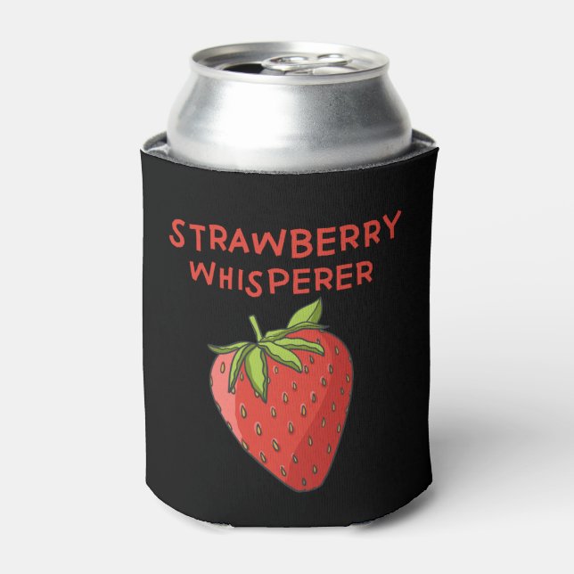 Strawberry Whisperer Dosenkühler (Kanne Vorderseite)