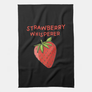Strawberry Whisperer Geschirrtuch