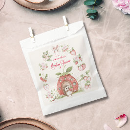 Strawberry Woodland Baby Shower Geschenktütchen