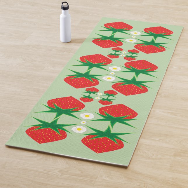 Strawberry Yoga Mat Yogamatte (Beispiel)