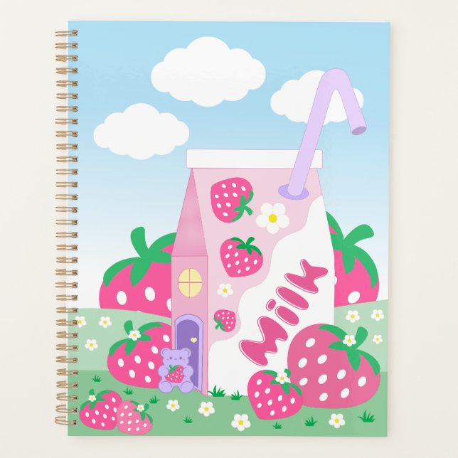 Strawberrymilk Country Planner Planer (Vorderseite)