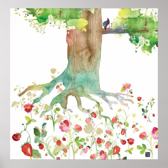 STRAWBERRYROOTS POSTER (Vorne)