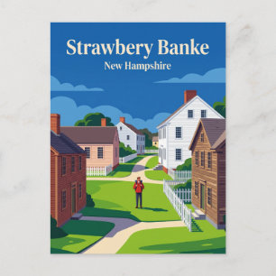 Strawbery Banke Museum USA -> Postkarte