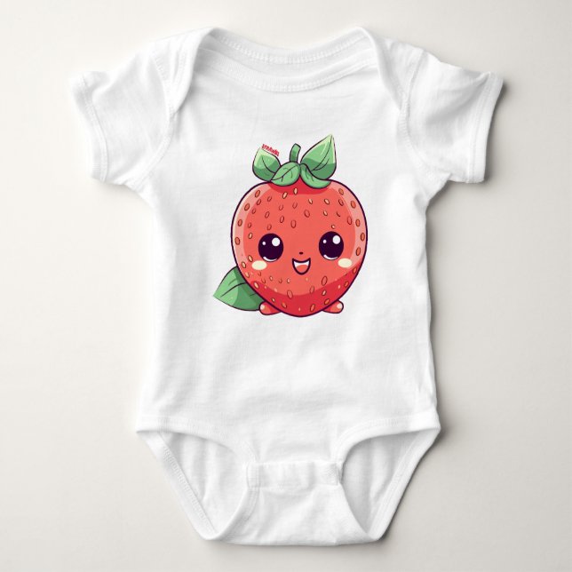 Strawbs Baby Strampler (Vorderseite)