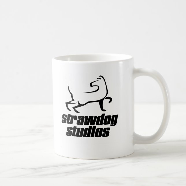 Strawdog Studio-Raum-Arche-Tasse Kaffeetasse (Rechts)
