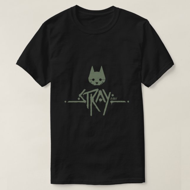 Stray Cat Game, strahlendes Logo Klassischer T - S T-Shirt (Design vorne)