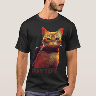 stray cat game, stray video game, stray game T-Shirt
