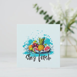Stray Fresh - Sommer - tropische Wasserfarben