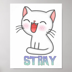 Stray Game - Stray - Streunende Katze - Streunende Poster