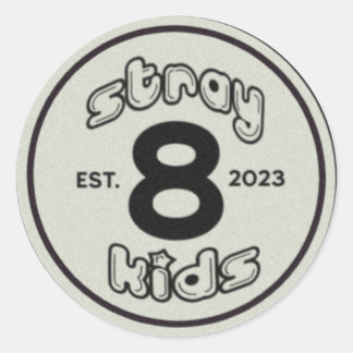 Stray Kids [Aufkleber] Runder Aufkleber