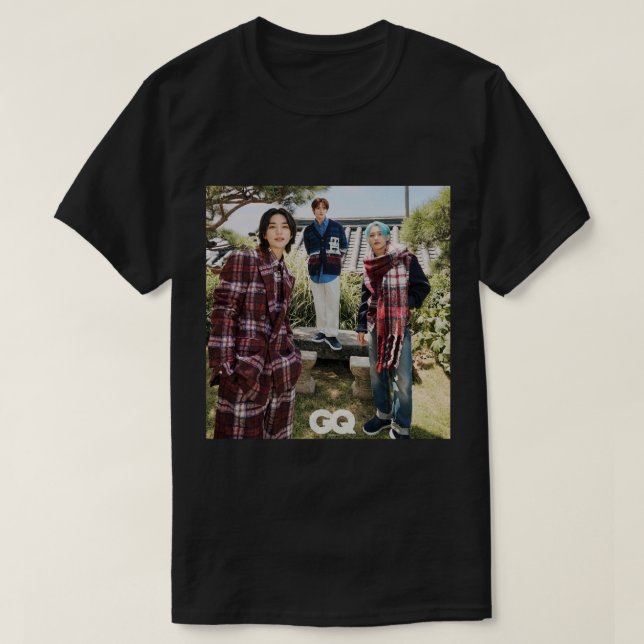 Stray Kids GQ Danceracha SKZ kpop hyunjin felix le T-Shirt (Design vorne)