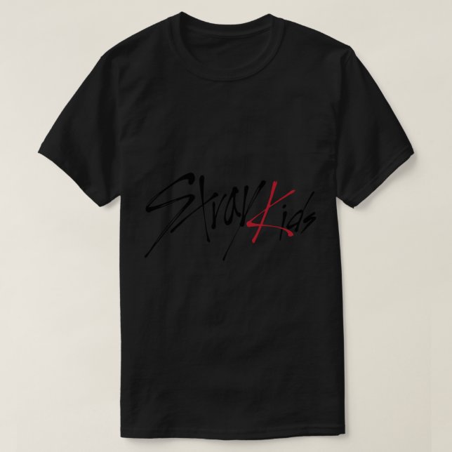 Stray Kids Logo Sticker Sticker T-Shirt (Design vorne)