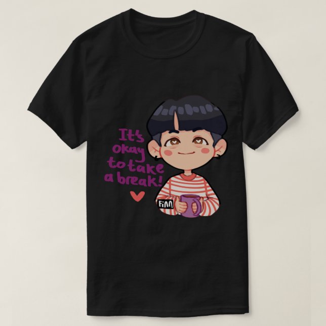 Stray Kids Seo Changbin Positivaufkleber T-Shirt (Design vorne)