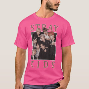 Stray Kids Vintag Retro Band Style 90S T-Shirt