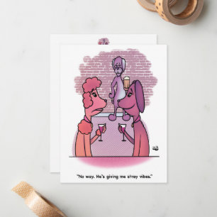 Stray Vibes Mitteilungskarte