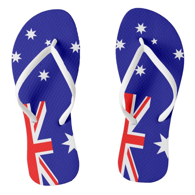 Straya Aussie Flag Thongs Flip Flops (Fußbett)