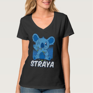 Straya Koala Bär Patriotischer Australischer Austr T-Shirt