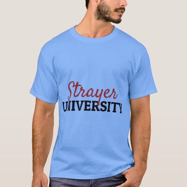 Strayer Universität T-Shirt (Vorderseite)