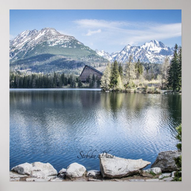 Strbske Pleso, Hohe Tatra, Slowakei, Poster (Vorne)