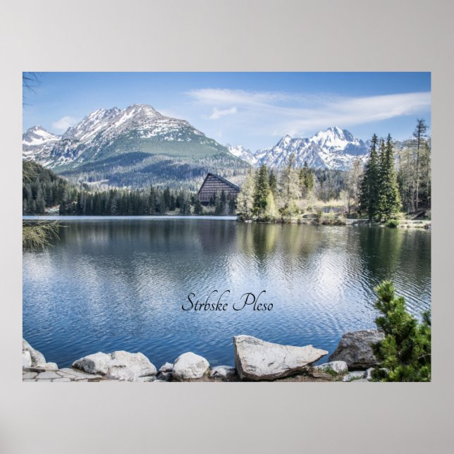 Strbske Pleso, Hohe Tatra, Slowakei Poster (Vorne)