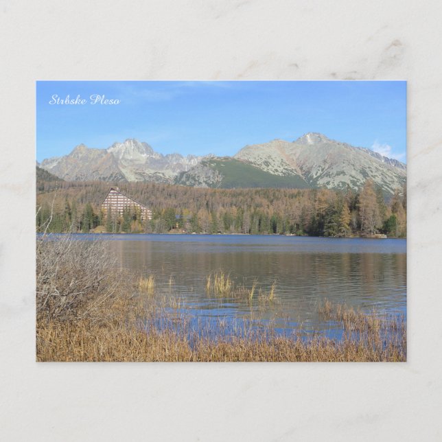 Strbske Pleso Postkarte (Vorderseite)