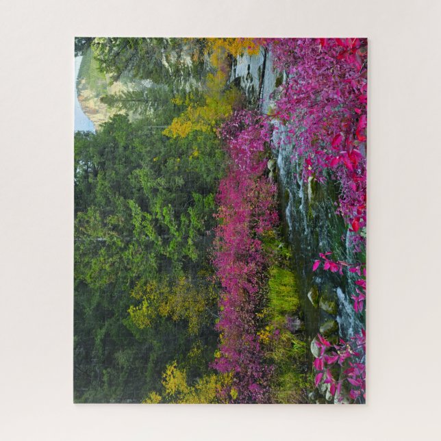 Stream Blooms Jigsaw Puzzle (Vertikal)