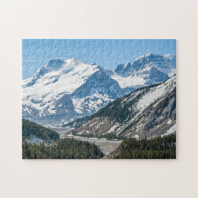 Stream entlang Icefields Parkway Highway 93 - Kana Puzzle (Horizontal)