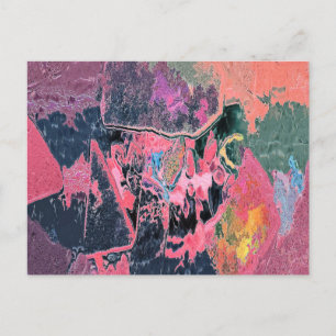 STREAM WASSER ABSTRAKT POSTKARTE