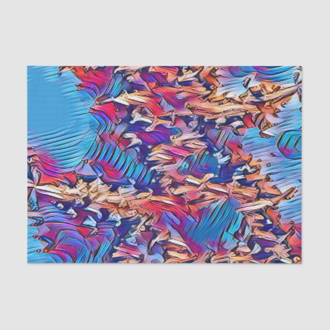 STREAM WASSER SEIDENPAPIER (Vorderseite)