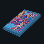 STREAM WASSER TRI-FOLD GELDBEUTEL<br><div class="desc">Ein künstlerisches Design von wirbelndem Wasser.</div>