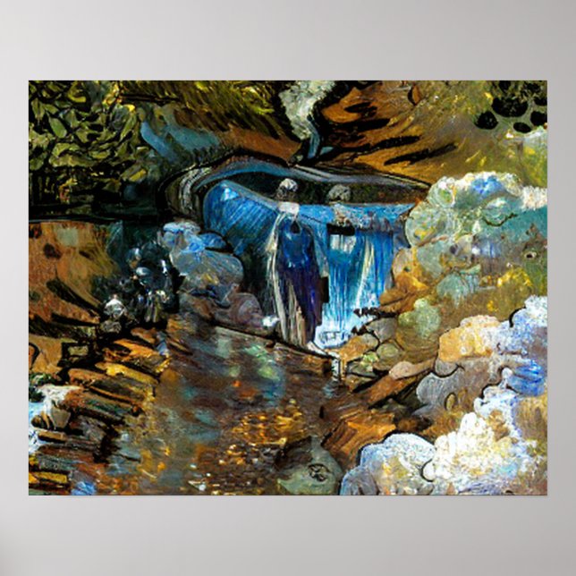 STREAM WATERFALL POSTER (Vorne)